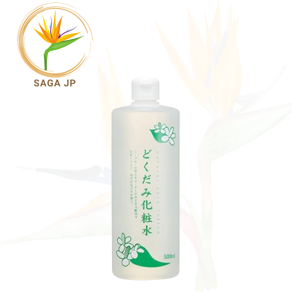 Nước hoa hồng diếp cá Dokudami Natural Skin Lotion Nhật Bản 500ml