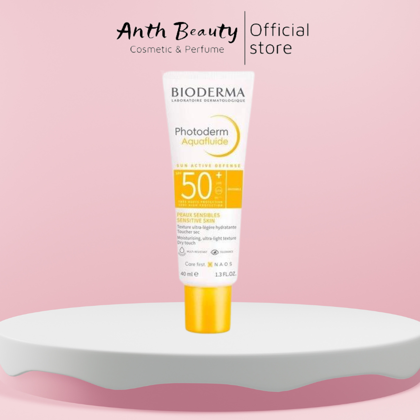 Kem chống nắng bioderma giảm bóng nhờn 40ml photoderm max aquafluide spf 50+-nội địa