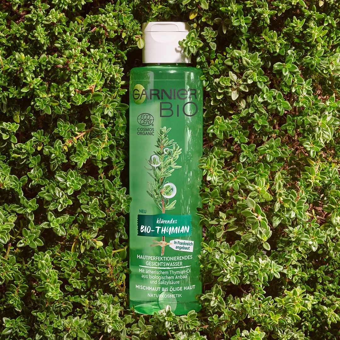 Toner hữu cơ Garnier Bio giúp kháng khuẩn ngăn ngừa mụn trứng cá, se khít lỗ chân lông 150ml