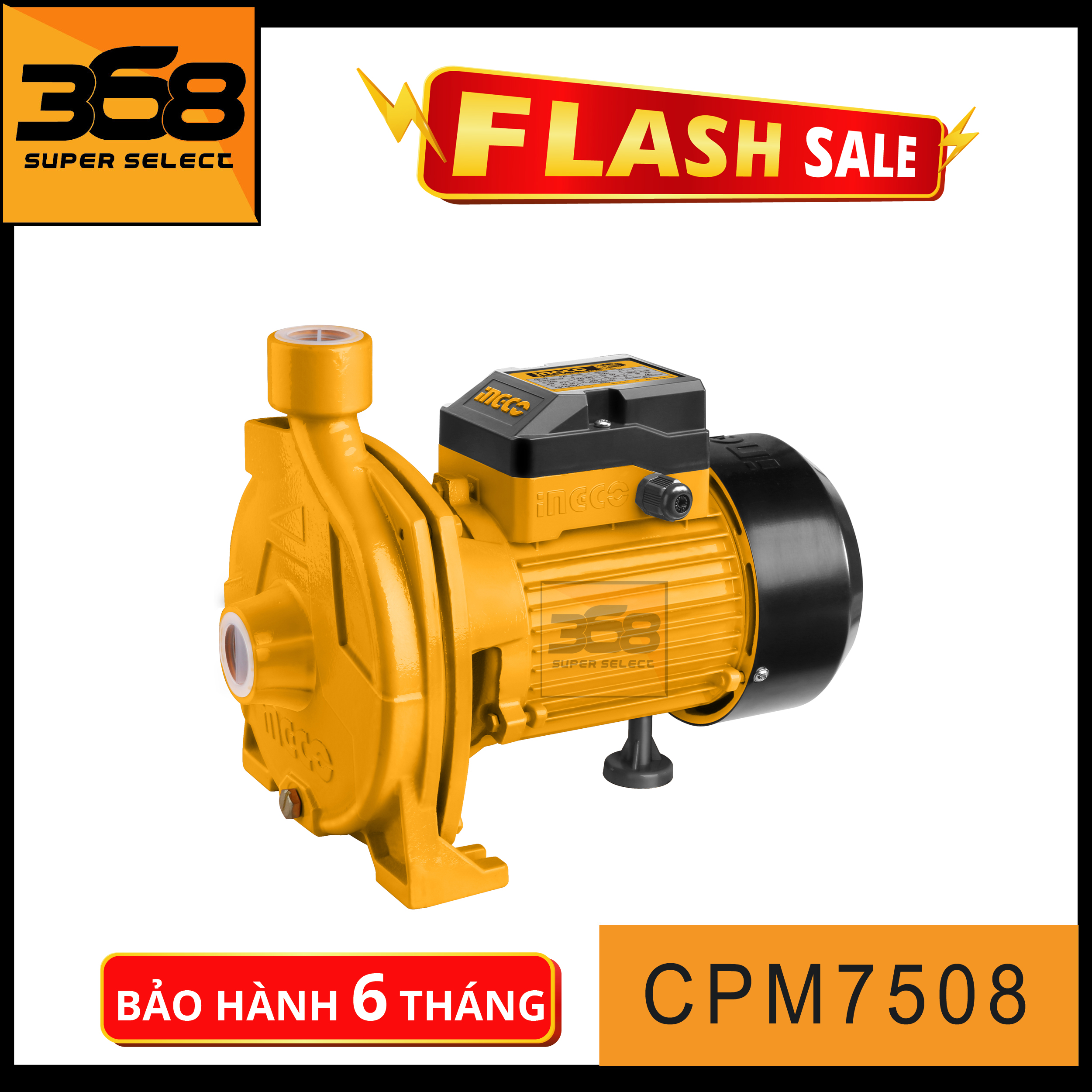 Máy bơm li tâm 750w - 1hp ingco cpm7508