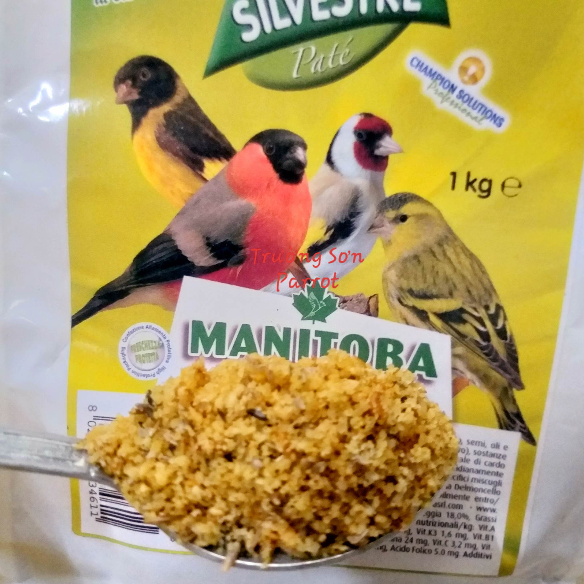 100g/200g cám trứng cho chim thạch yến, finch, chim bảy màu, yến hót,...