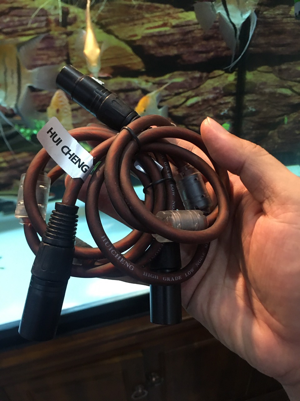 [HCM]Bộ 2 dây Jack Canon JSJ/Huicheng Đực Cái Chống Nhiễu - Liền dây - Gia Khang shop