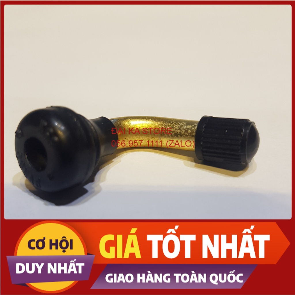 Vòi van cong không ruột xe đạp điện electric bike huy