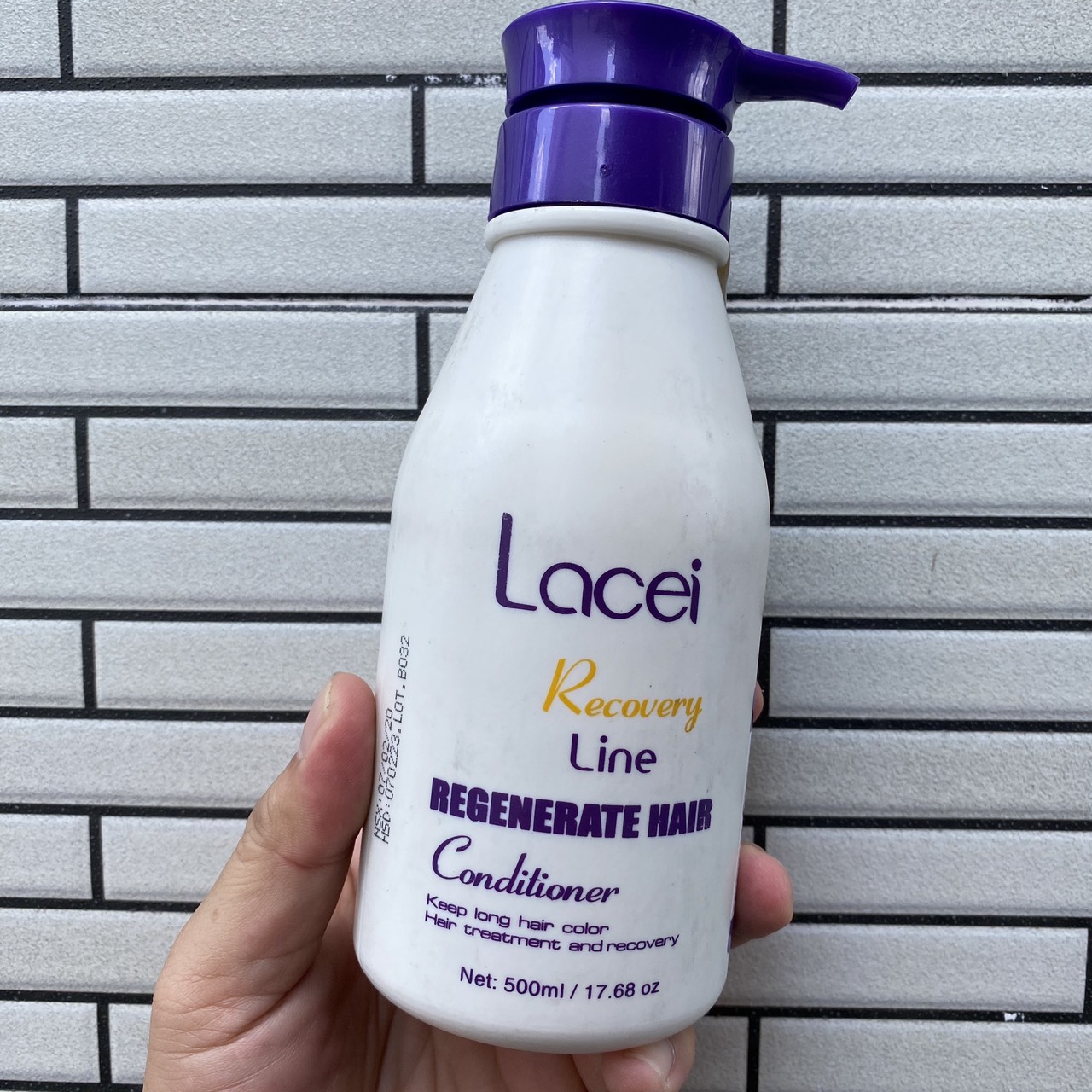[HCM]DẦU GỘI PHỤC HỒI TÓC LACEI RECOVERY LINE SHAMPOO 500ML