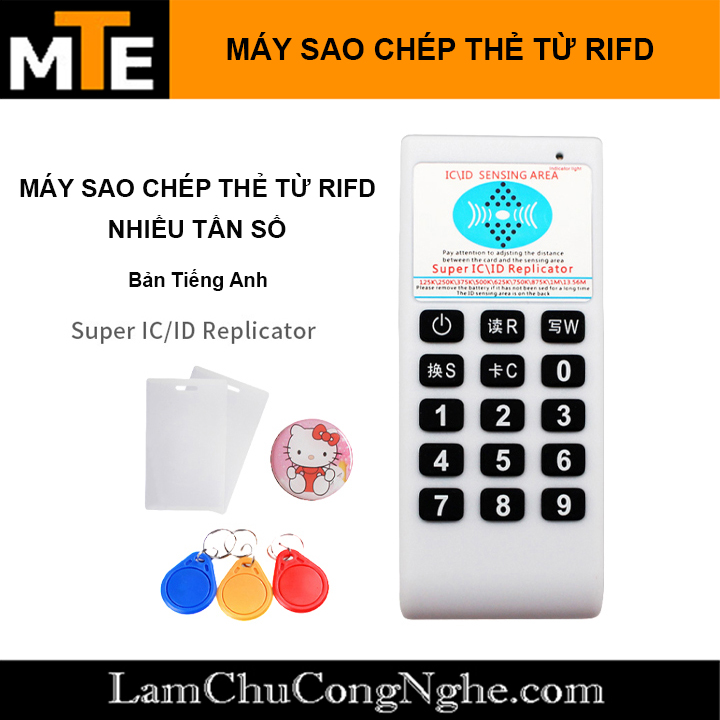 Thiết bị đọc ghi nhân bản thẻ từ RFID