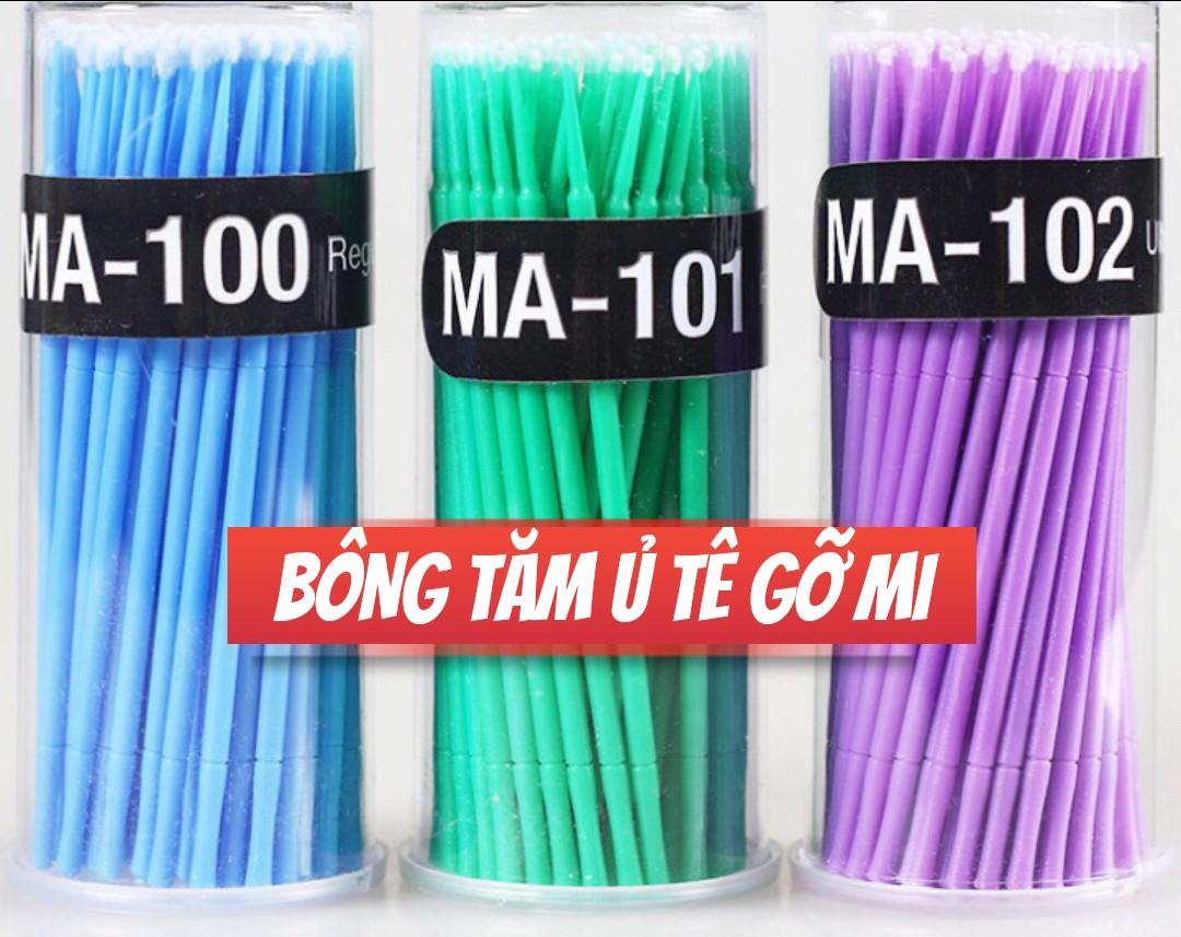 BÔNG TĂM Ủ TÊ- GỠ MI TRONG PHUN XĂM ĐIÊU KHẮC VÀ NỐI MI