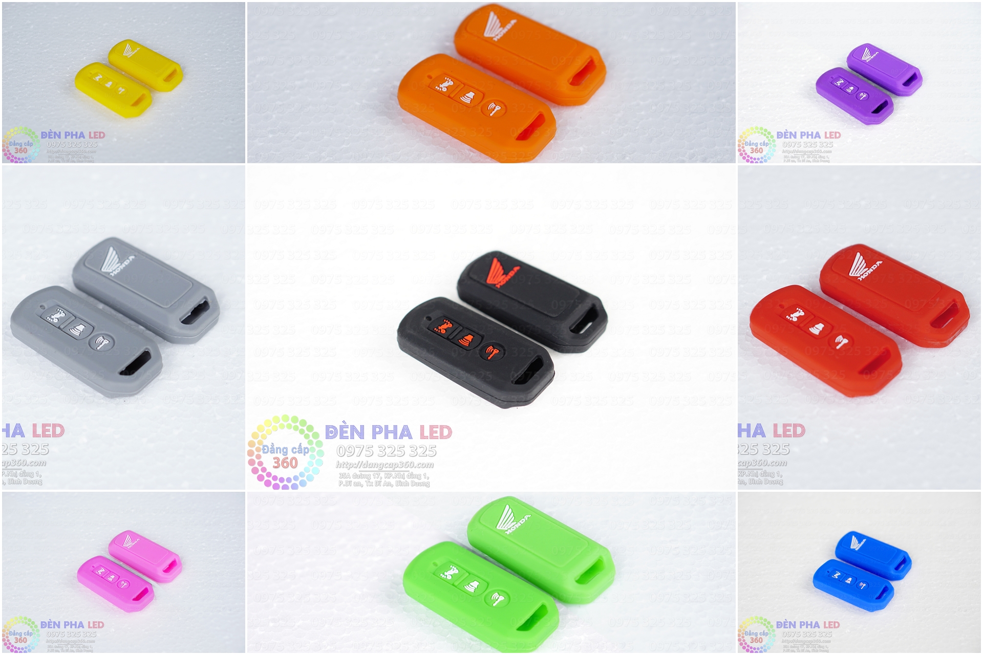 Bao remote silicon cho xe Honda SH150i SH mode SH300i PCX SH125i SH 150 - bao cao su bảo vệ remote smartkey smk