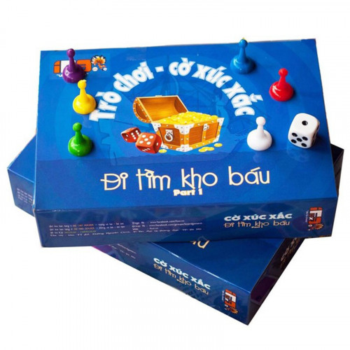Trò chơi xúc xắc đi tìm kho báu, trò chơi trẻ em đi tìm kho báu phần 1 có xúc xắc