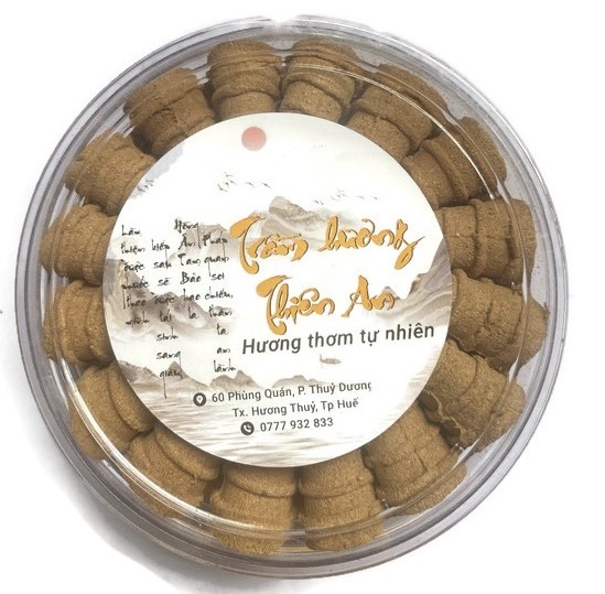 Nụ trầm hương tự nhiên 100% loại đặc biệt - hộp 30 nụ trầm khoái ngược -trầm hương thiên an huế