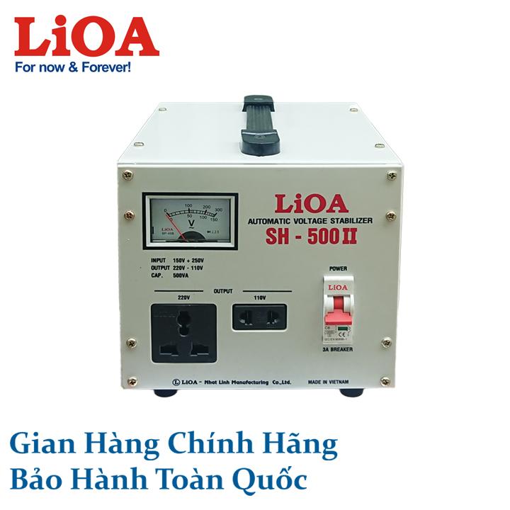 Ổn áp 1 pha LiOA SH-500II