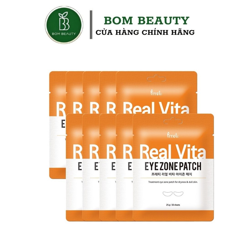 Mặt nạ vùng mắt Prreti Real Vita Eyezone Patch