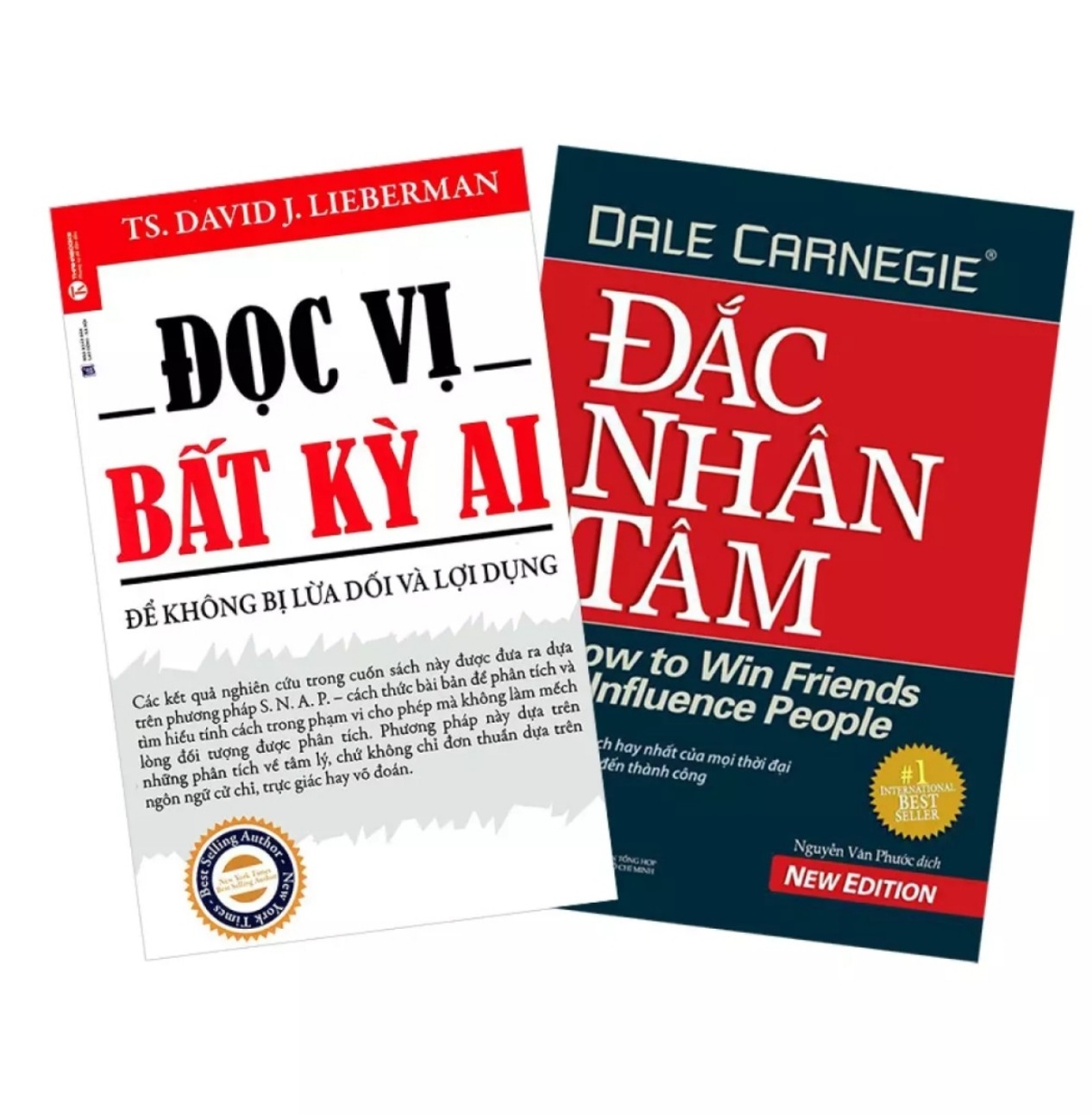 Combo 2q: Đắc Nhân Tâm + Đọc vị bất kỳ ai