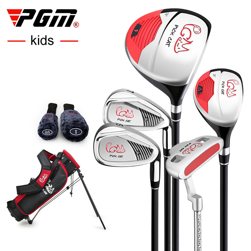 Bộ gậy golf Pick cat Đỏ - Junior Golf Club Set Pickcat