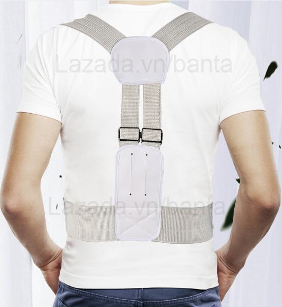 Dây đai giúp ngồi thẳng lung chống gù, dây đai giúp thẳng lưng, dây đai chống gù lưng