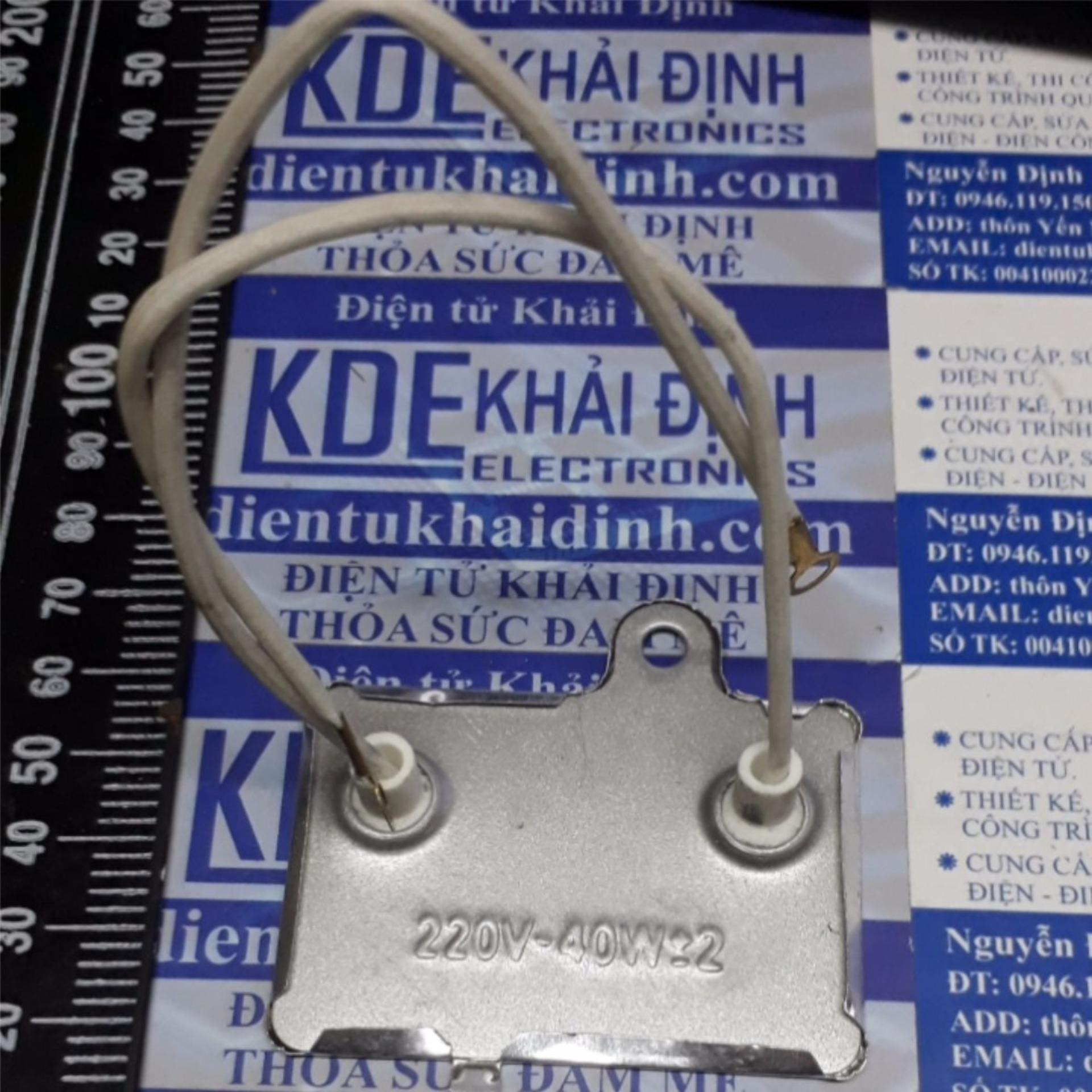 2 bộ công tắc giữ ấm nồi cơm điện 220vac 40wx2 42x62mm kde4836