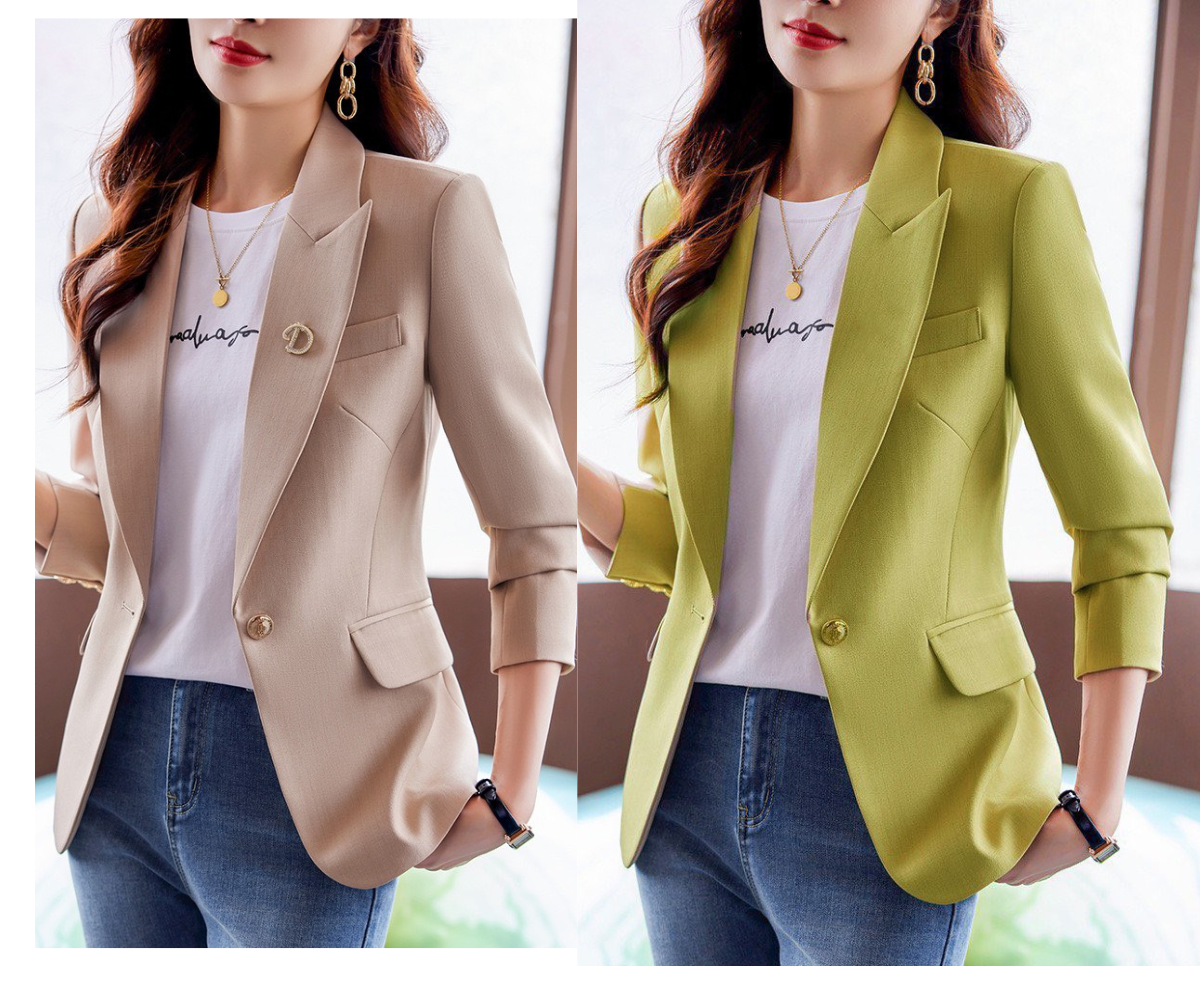 Áo khoác blazer 2 lớp kiểu hàn quốc thời trang áo khoác vest đi làm công sở có size s, m,l,xl, 2xl , 3xl