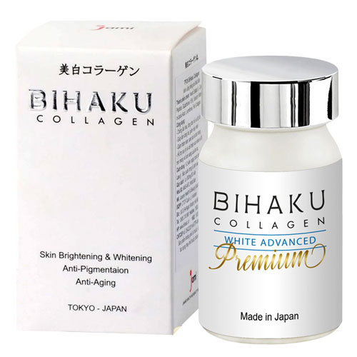 Viên uống trắng da Bihaku Collagen Premium Nhật Bản 30v an1