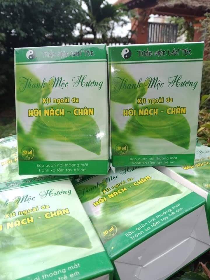 Xịt hôi nách Thanh Mộc Hương - mẫu mới