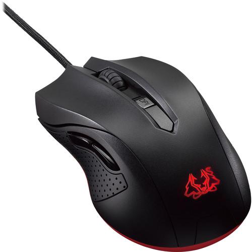 Chuột gaming asus cerberus - chuột quang, led, dpi 4 nấc - cerberus mouse