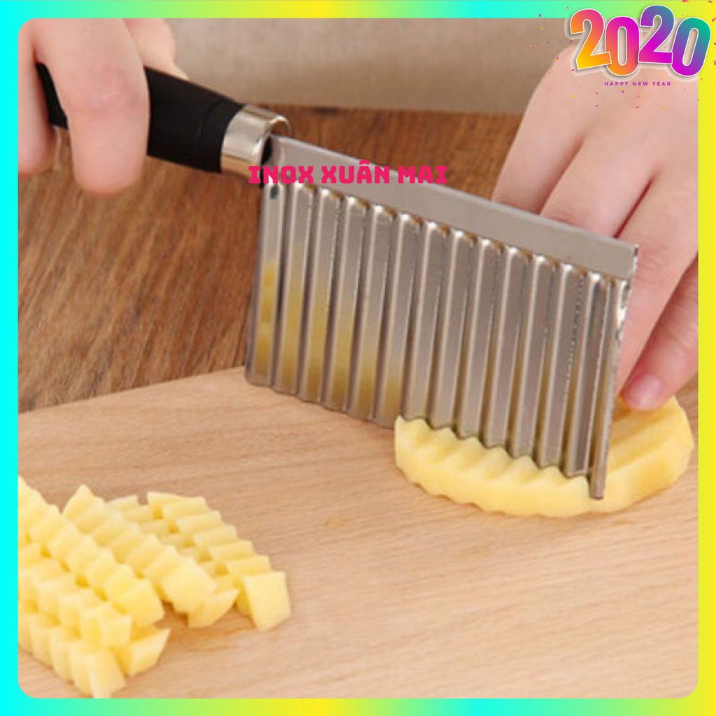Dao cắt tỉa hoa quả lượn sóng - inox xuân mai