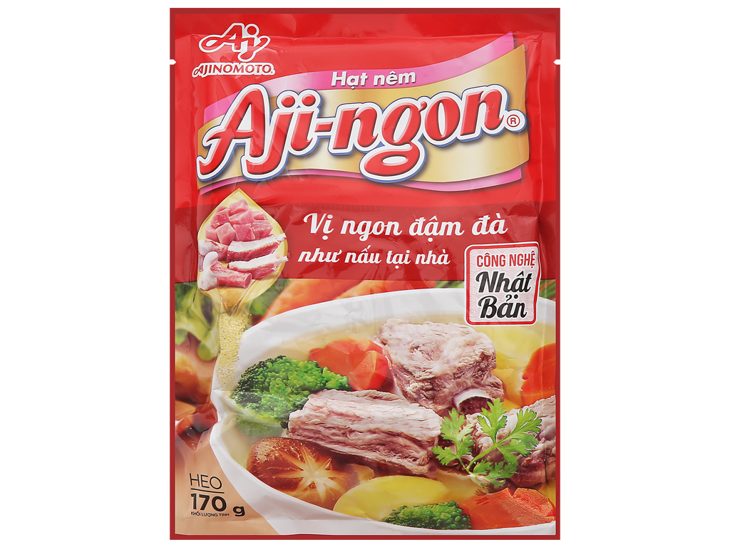 Hạt Nêm Vị Heo Aji-ngon Gói 170gr