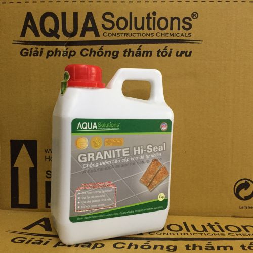 Chống thấm đá tự nhiên GRANITE Hi-Seal - bình 1kg | keo Chống thấm đá granite, chất Chống thấm đá marble