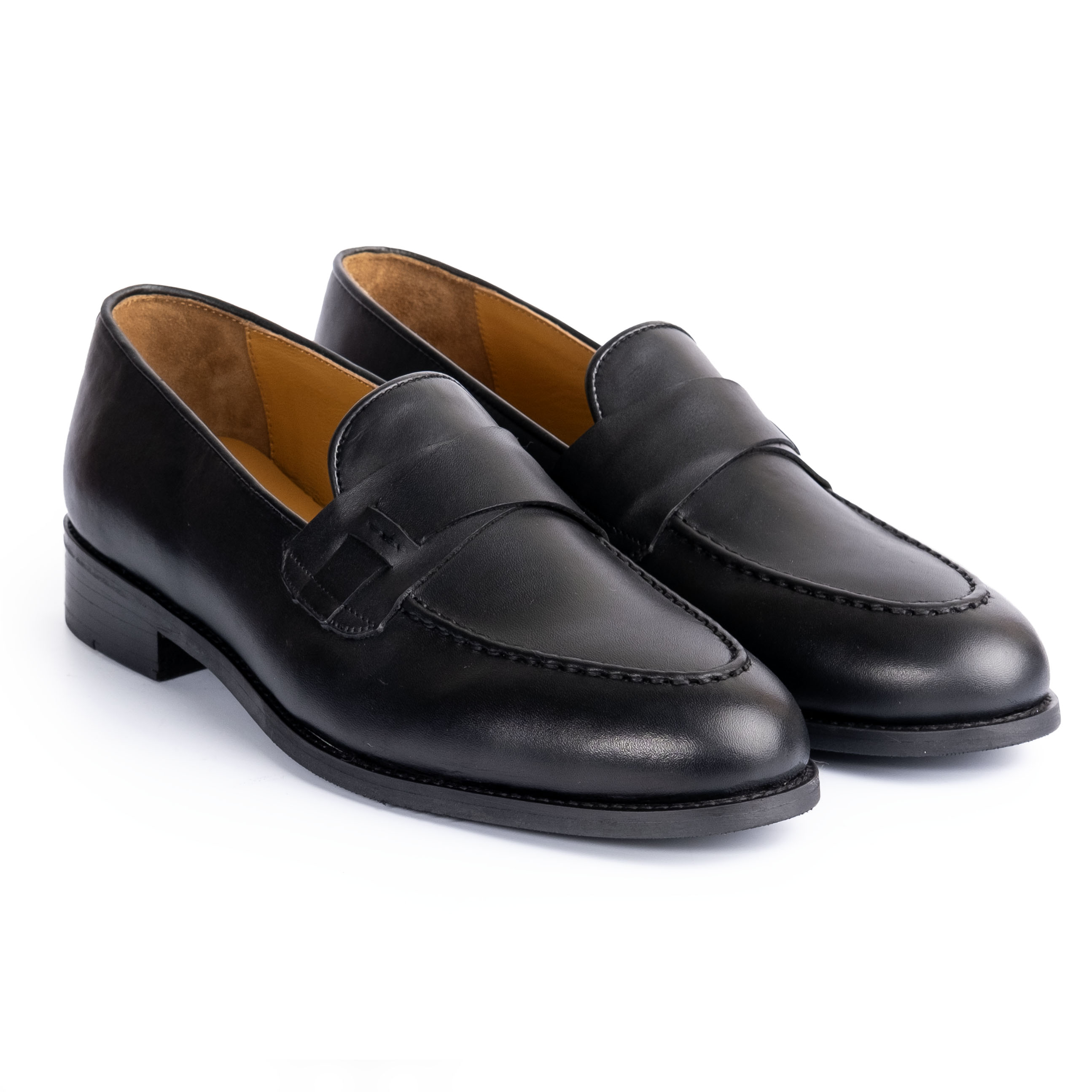 Giày Tây Lười Cao Cấp SIR BUTTERFLY LOAFER - LF16 - Da Bò Ý Lót Trong Da Bò Mộc - Thương hiệu Be Classy