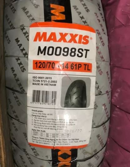 Lốp sau pcx maxxis 120/70-14