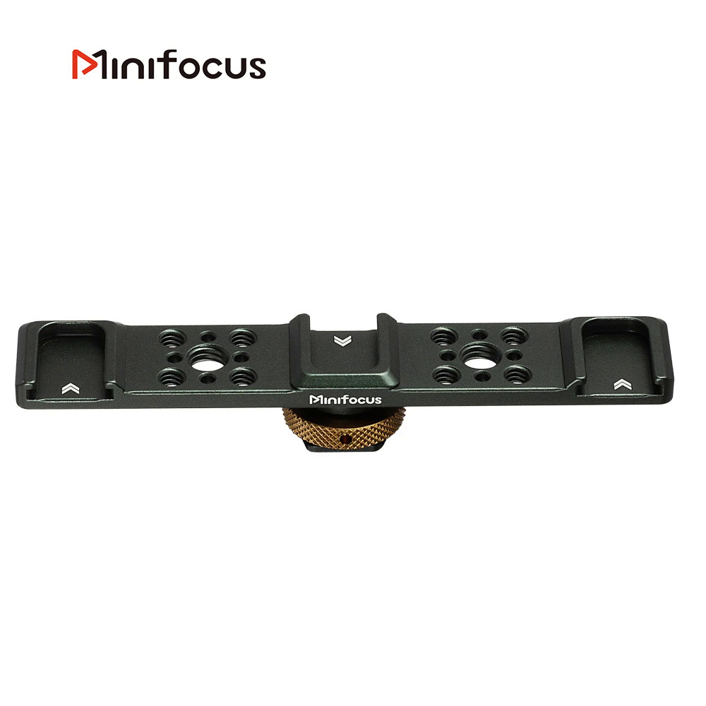 Máy ảnh Hot Shoe Mount Adapter lạnh Giày mở rộng thanh điện thoại vlog Bracket cho DSLR Màn hình Flash Speedlite LED Light Microphone