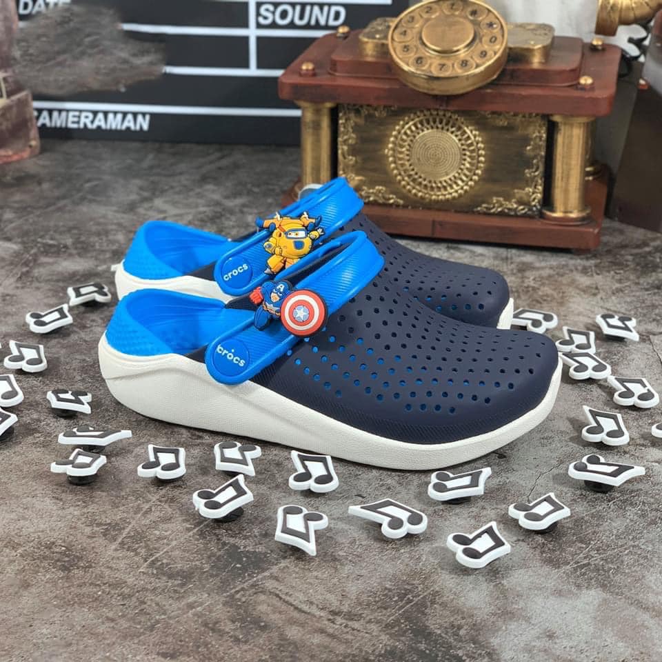 Sục Cross Literide đẹp mềm êm chân cho trẻ em - Màu xanh navy