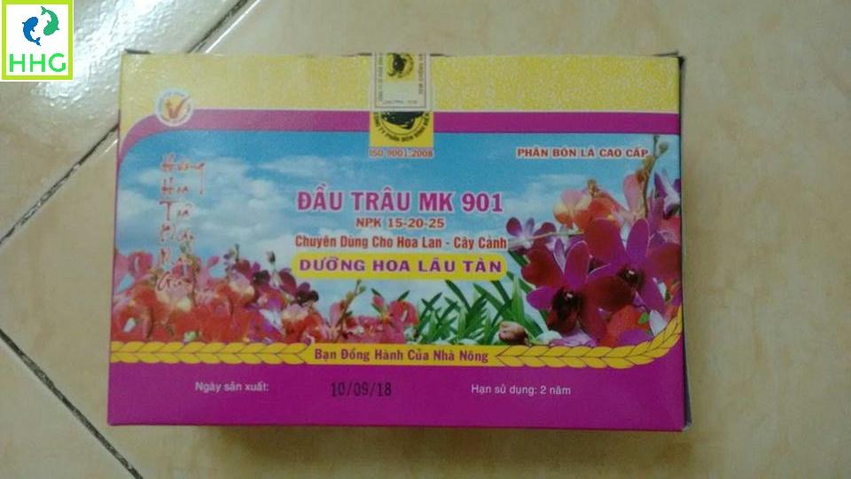 Combo 3 Lọ Phân Bón Lá Đầu Trâu 901 dưỡng hoa lâu tàn - Chuyên Dành Cho Hoa Lan