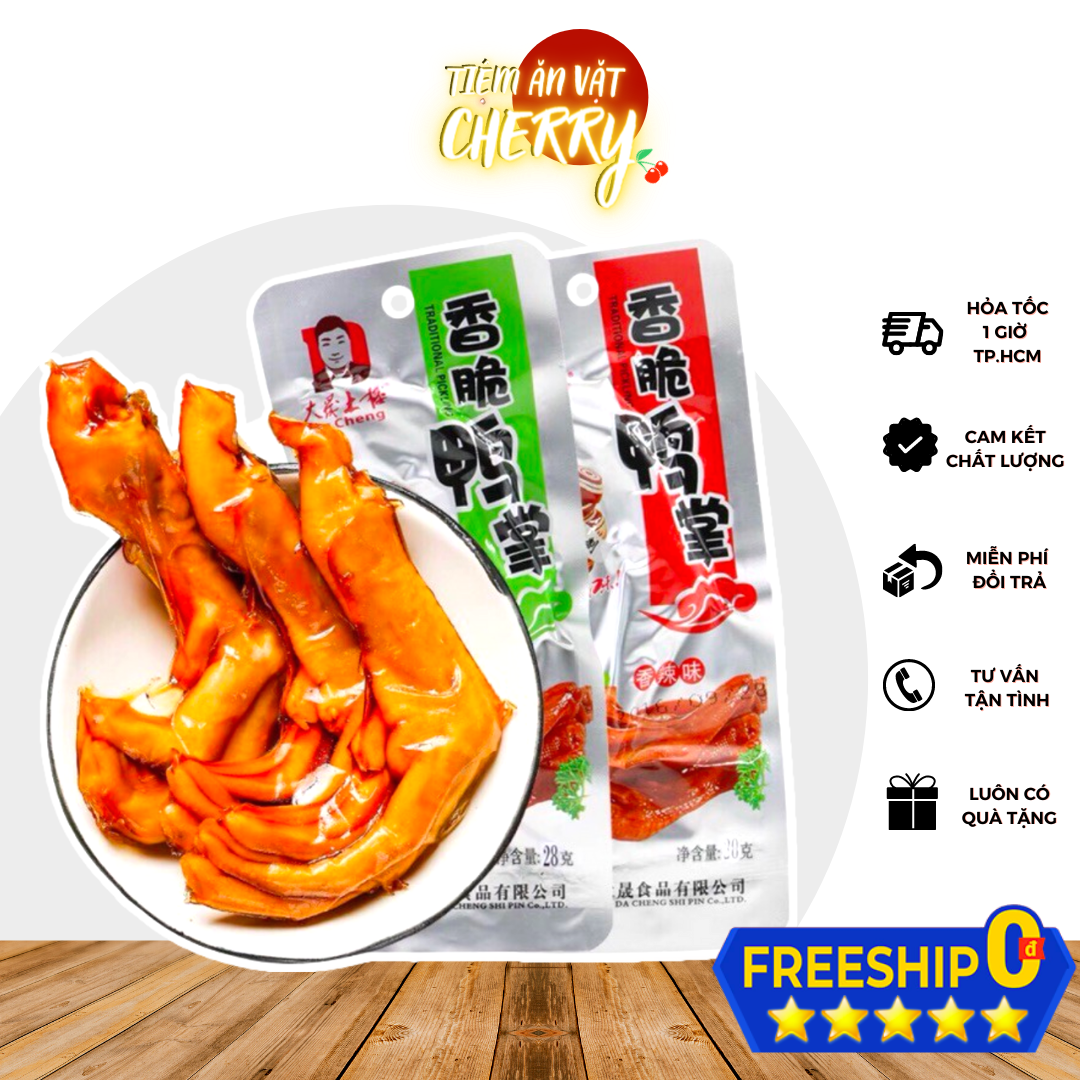 Chân vịt - cánh vịt - chân gà tứ xuyên loại to