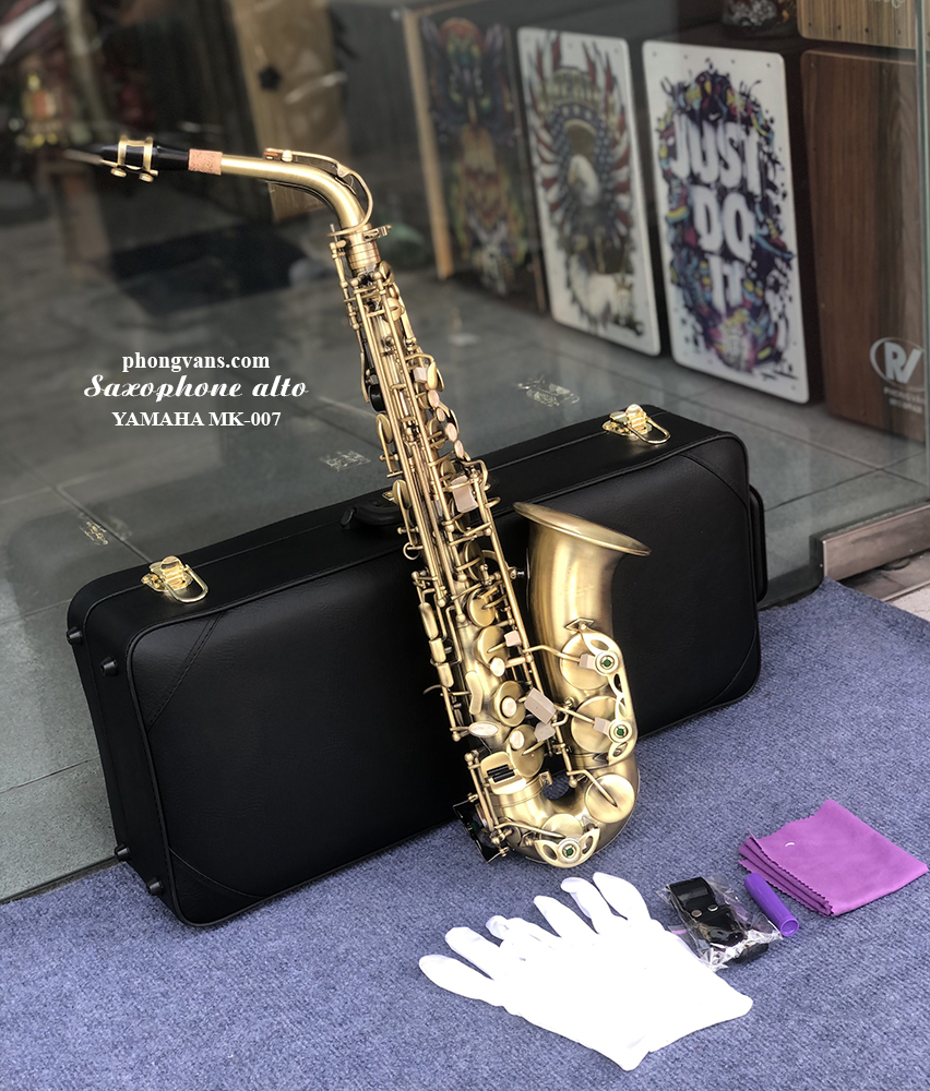 Kèn Saxophone alto Yamaha MK-007 màu đồng