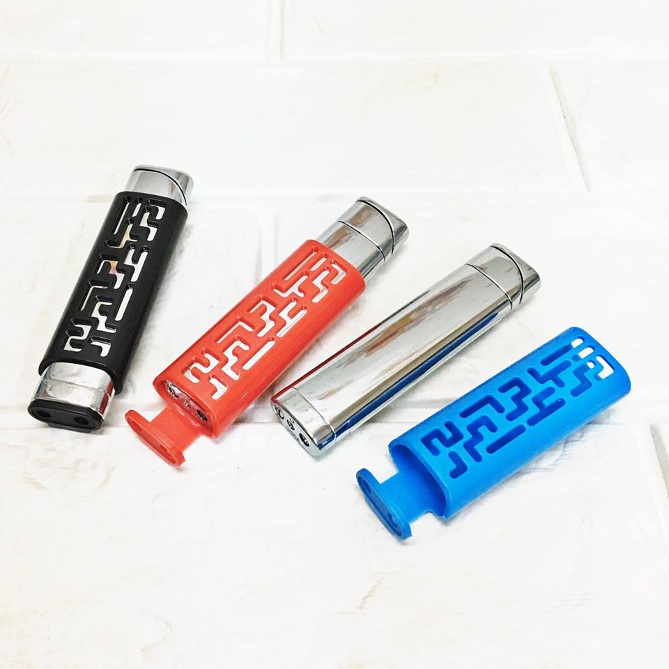 Hột quẹt khè tiger 207 kiêm giá đỡ điện thoại