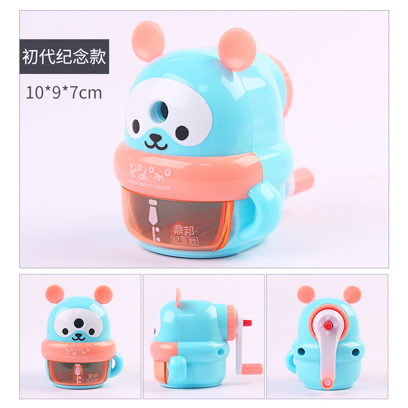 Chuốt viết chì quay tay tự động thương hiệu cao cấp DINGBANG đẹp tốt, chuốt nhanh không gãy chì _hình gấu