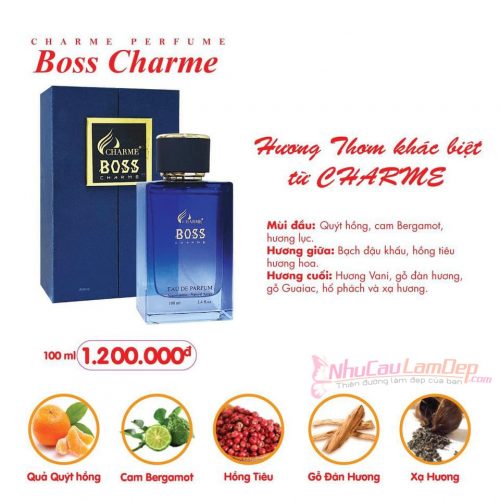 Nước hoa nam boss 100ml