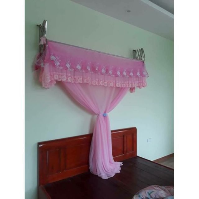 Màn Khung Xếp Gọn Cao Cấp Mùng Xếp Tiện Dụng(Khung Inox Tiến Đạt Loại 1+Màn Tuyn Lạnh Cao Cấp)