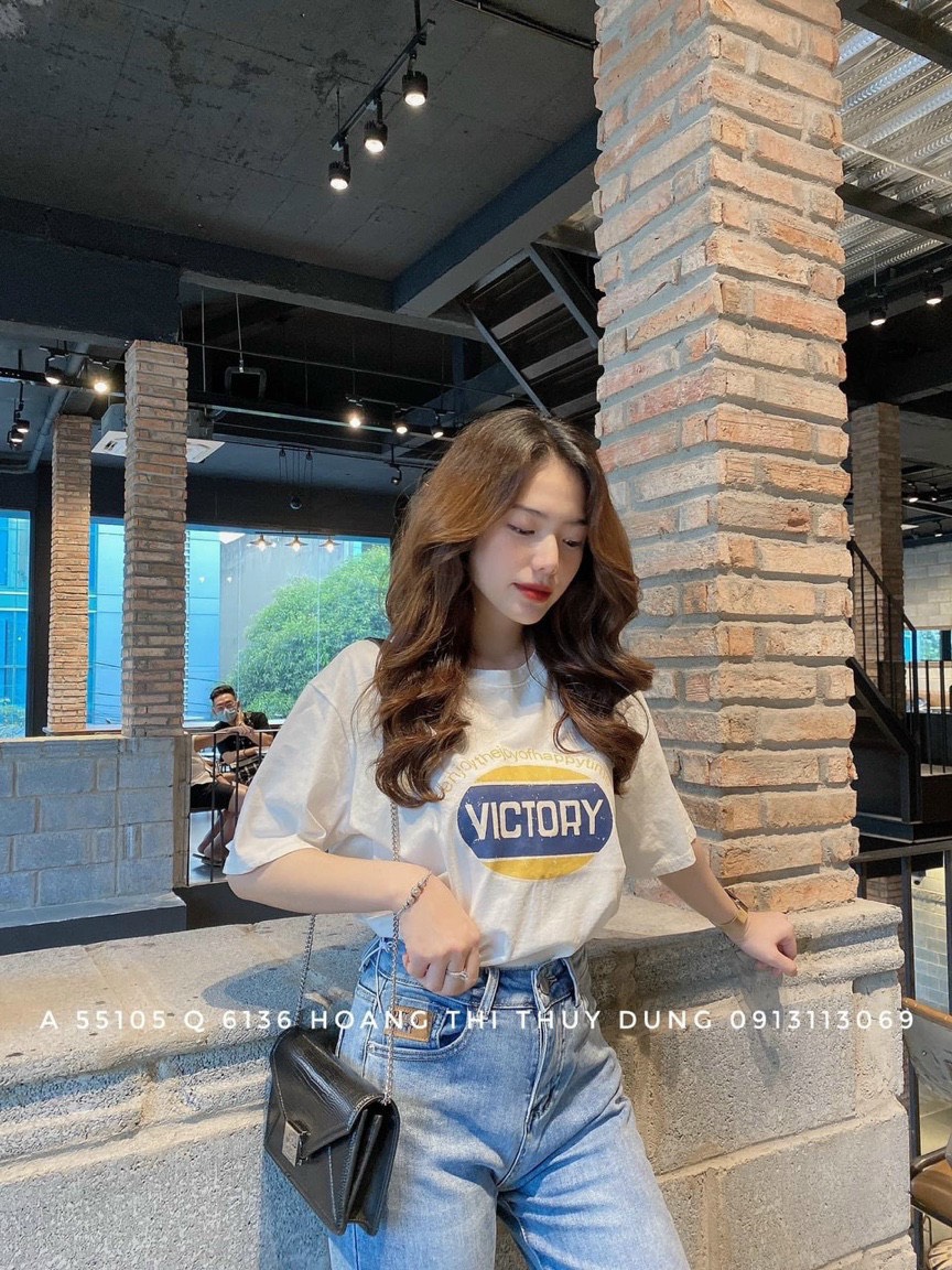 Freeship max - áo thun nữ trẻ trung hot hit freesize