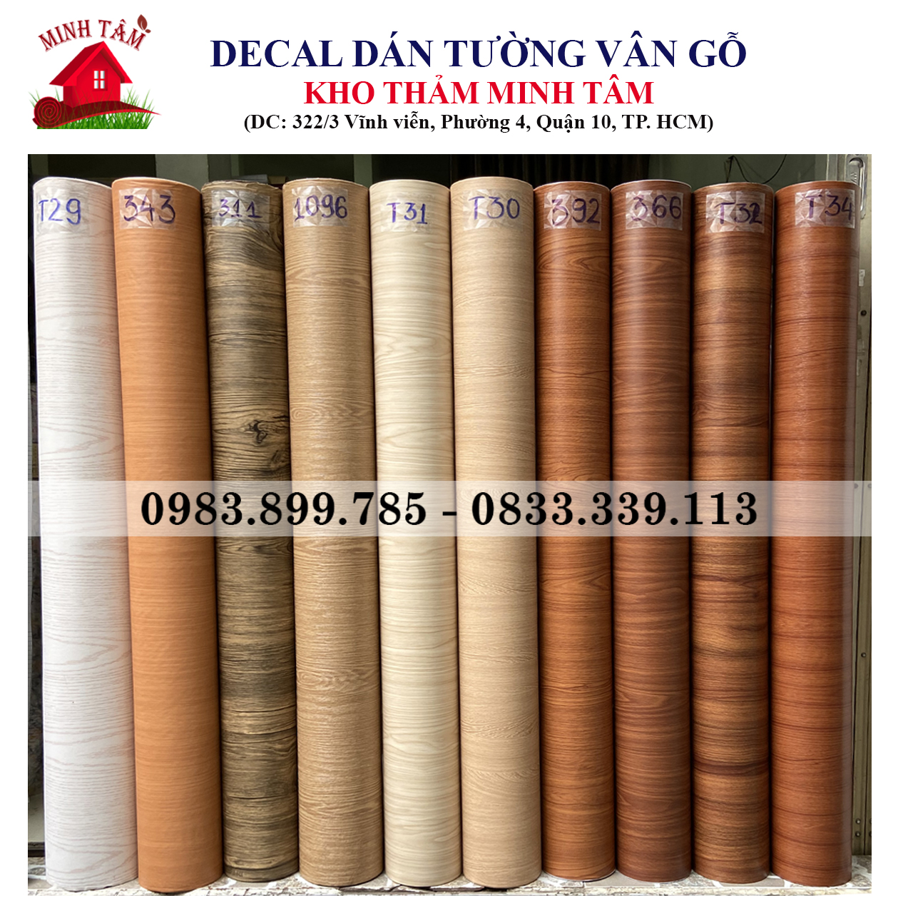Giấy decal dán tường giả vân gỗ dán bàn tủ chống nước khổ 1.2m sẵn keo đẹp giá rẻ