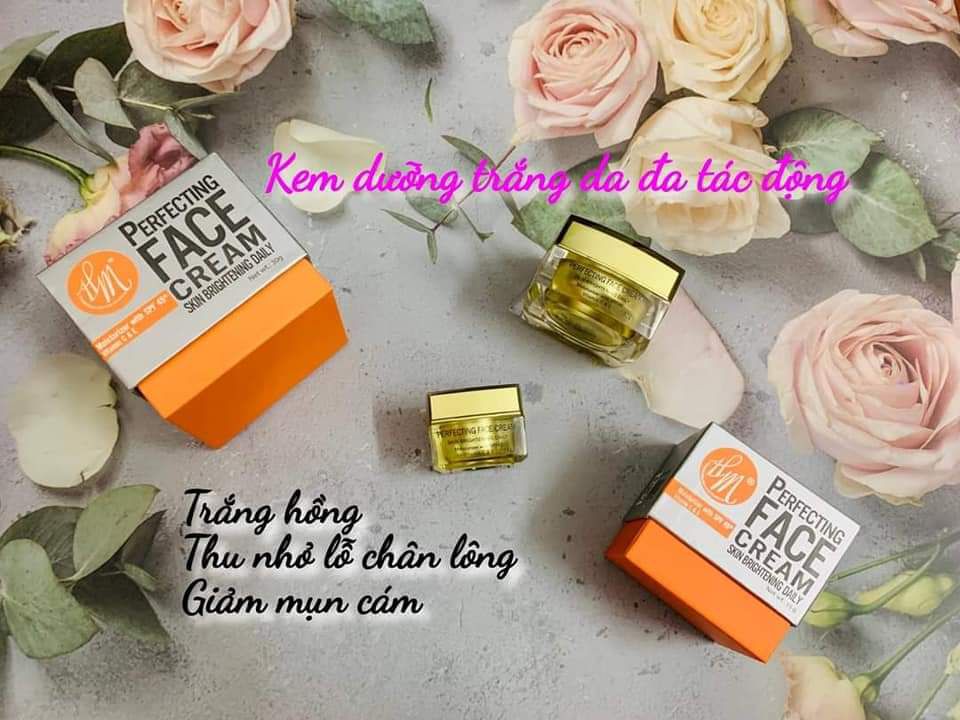 Kem dưỡng trắng da HM