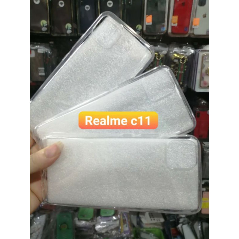 Ốp lưng Silicon dẻo trong suốt Oppo Realme C11 loại tốt