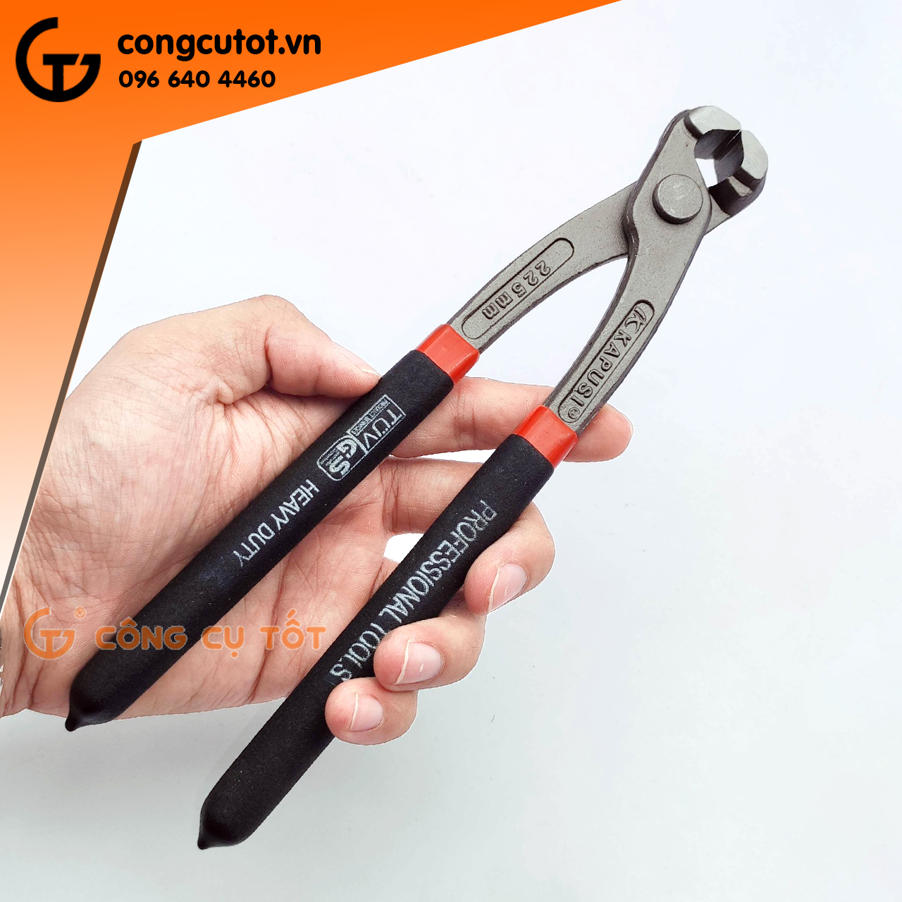 Kềm càng cua 8inch, 9inch mẫu tùy chọn