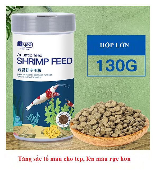 Thức ăn viên dành cho tôm, tép cảnh nước ngọt (hộp 150ml/80g)
