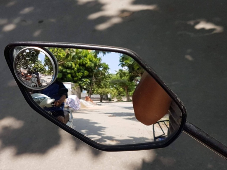 Bộ 2 Gương Cầu Lồi Xóa Điểm Mù Gương Chiếu Hậu Xe Hơi, Xe Máy