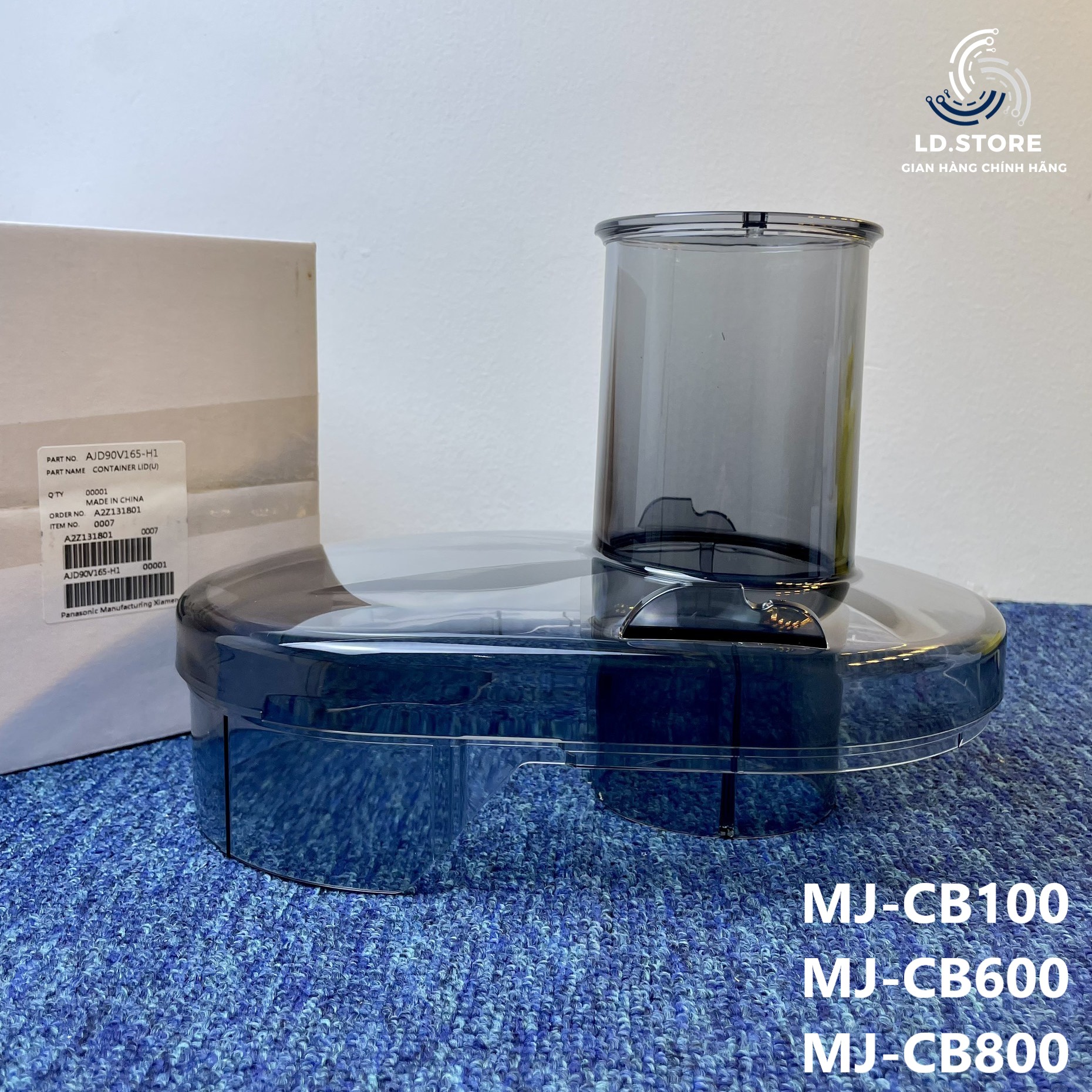 Nắp máy ép trái cây panasonic mj-cb100/ mj-cb600/ mj-cb800 _ ajd90v165-h1