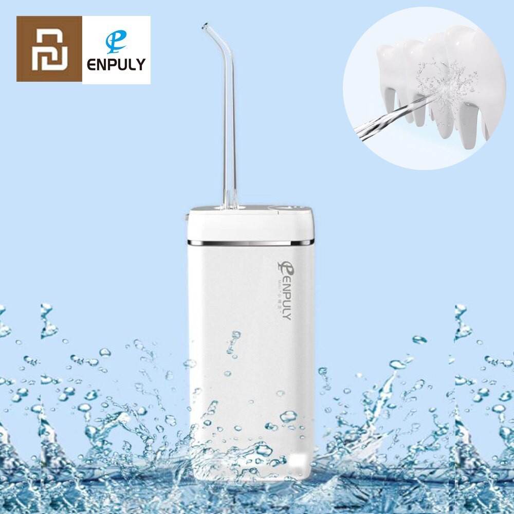 Máy tăm nước mini Xiaomi Enpuly M6 130 ml Pin 1100 Mah Lực phun 140PSI - Tăm nước Xiaomi Enpuly M6 bỏ túi du lịch