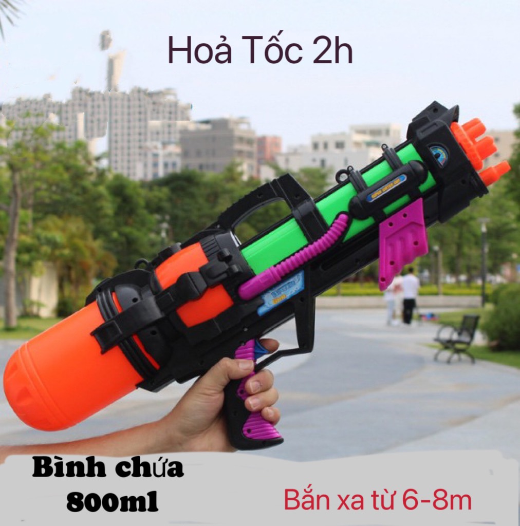 [Lightning speed 2H] 6 tank kids water shoot toy-large water pressure jet toy with lots of water