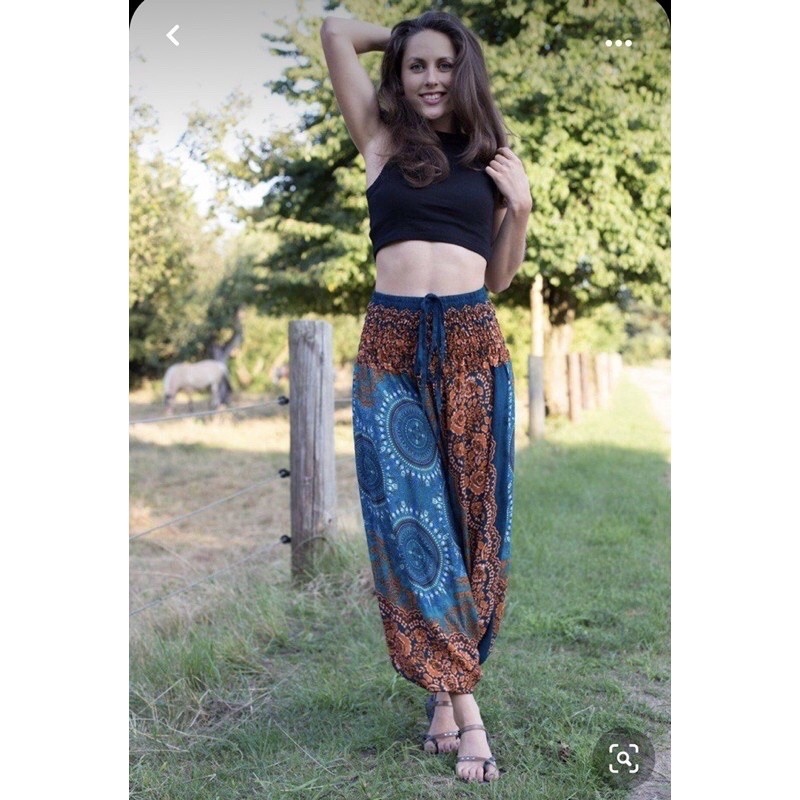 Quần alibaba quần harem quần lanh bom yoga 🧘‍♀️ thiền 🧘‍♂️