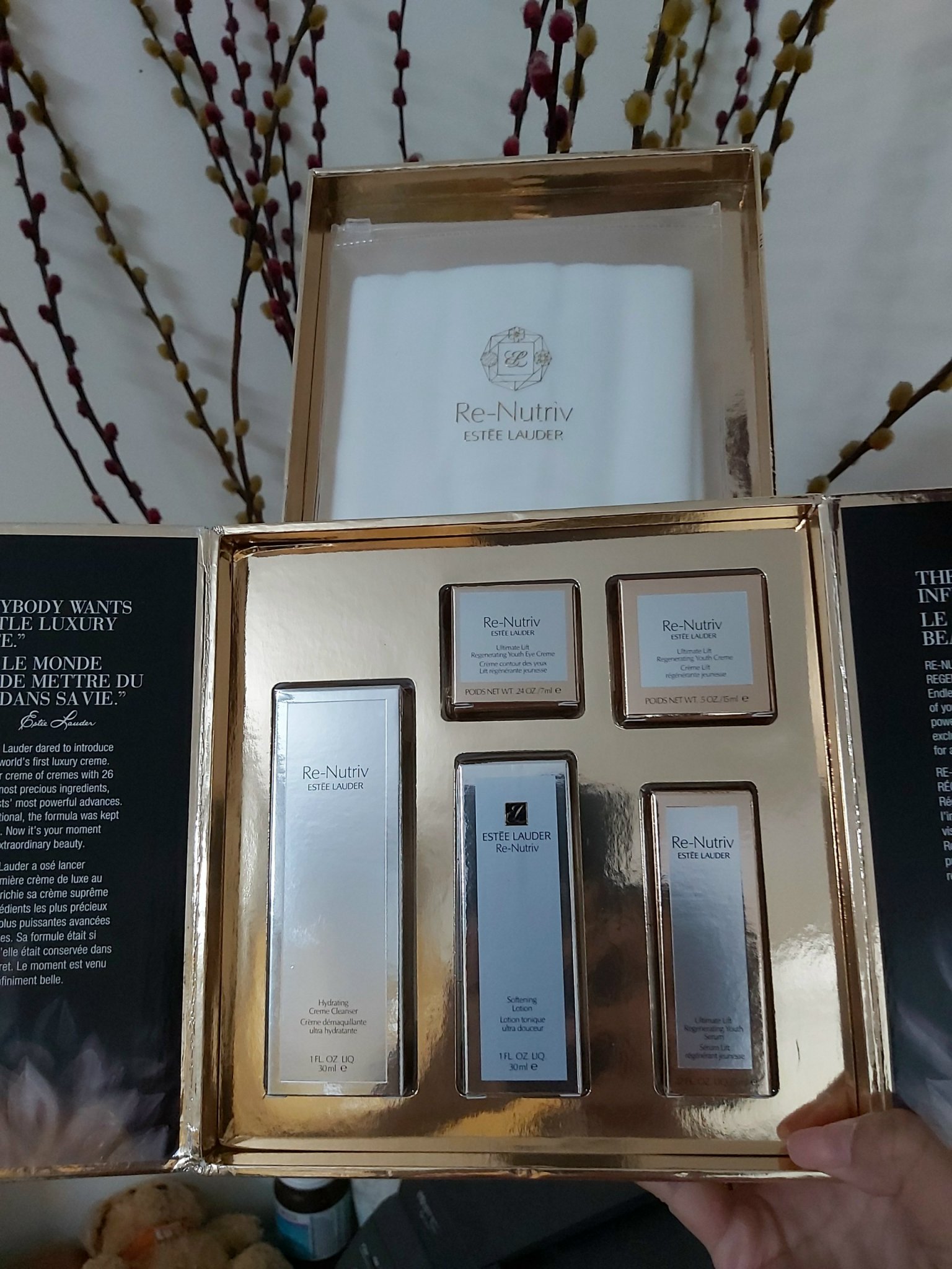 SET dưỡng cao cấp của Estee Lauder dòng Re-Nutriv