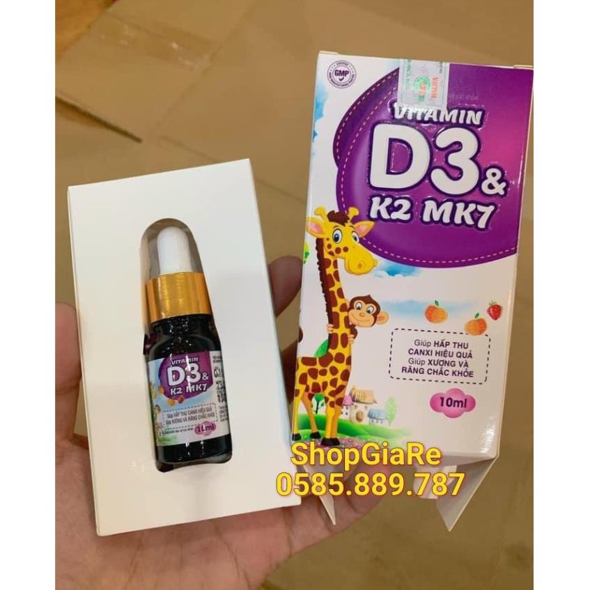 Vitamin D3 &amp; K2 Mk7 giúp hấp thụ canxi hiệu quả, giúp xương và răng chắc khỏe